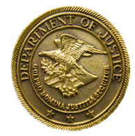 U.S. Department of Justice seal